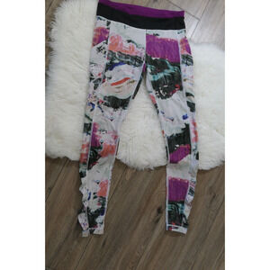 Lululemon 3 Pants Speed Tight III All Full-On Luxtreme Wave Marble Leggings Sz 8